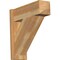 Ekena Millwork Traditional Rough Sawn Craftsman Outlooker, Western Red Cedar, 8"W x 24"D x 24"H OUT08X24X24TRA04RWR - alternate 1